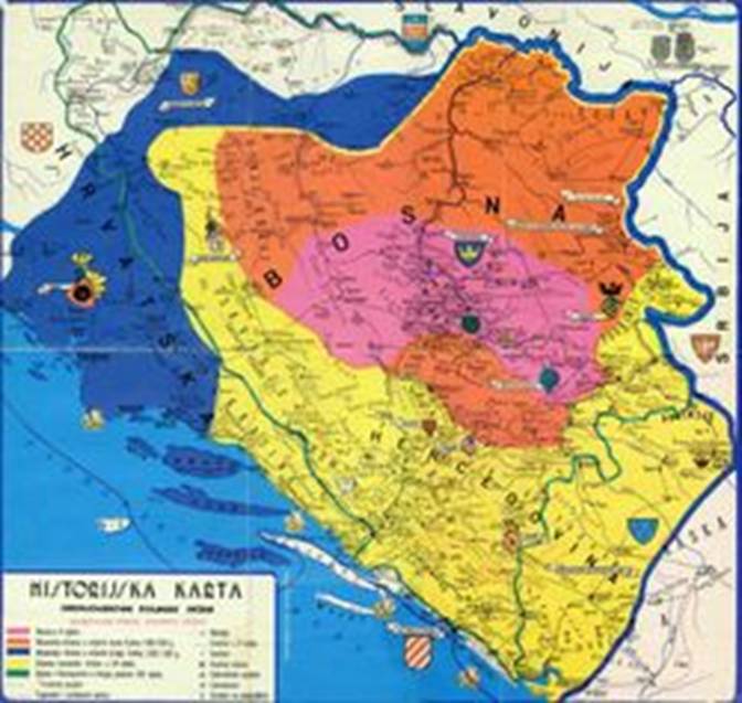 KARTE BOSNE I HERCEGOVINE